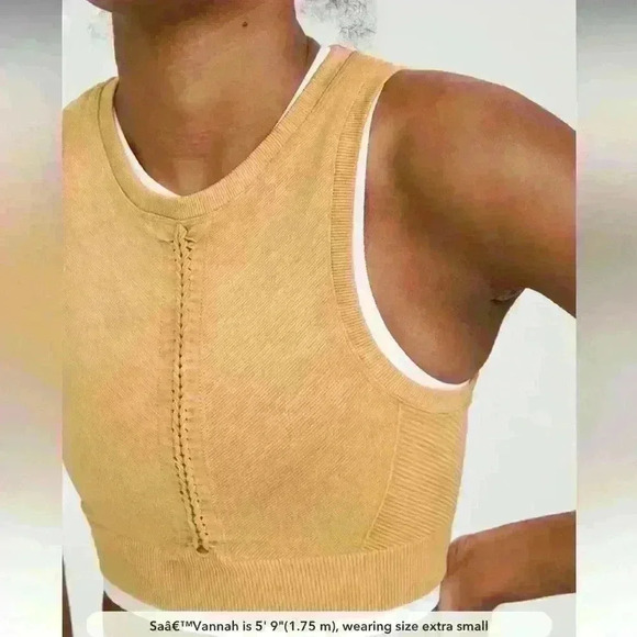 OFFLINE by  Aerie Seamless Macrame Longline Sports Bra - Picture 5 of 7